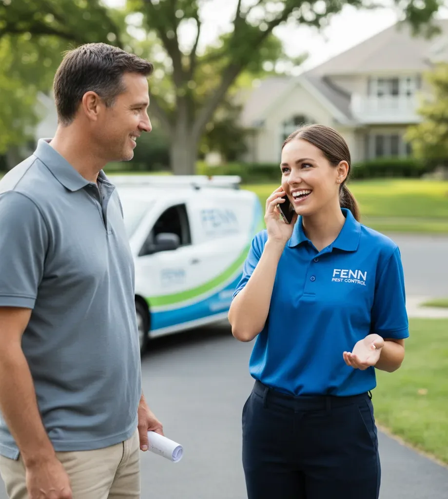 Fenn Pest Control customer support in Plainfield